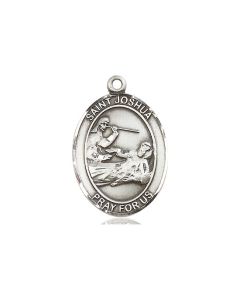 SS St Joshua Pendant w/ 24" Chain