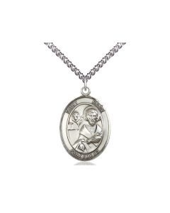 SS St Mark Pendant w/ 24" Chain