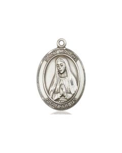 SS St Martha Pendant w/ 24" Chain