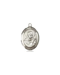 SS St Robert Pendant w/18" Chain