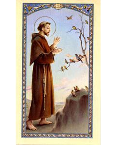 St. Francis Prayer for Peace Laminated Holy Card #800040
