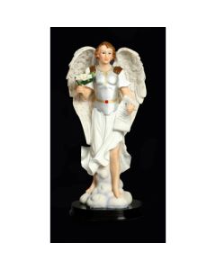 ST GABRIEL 8"ANGEL STATUE