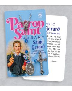 St Gerard Rosary/Prayercard