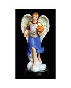 STATUE ST BARACHIEL ANGEL 8"