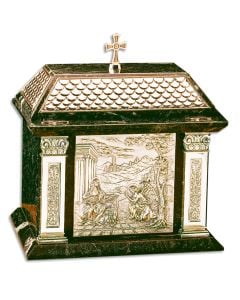 Tabernacle #4094, Marble with Gold or Silver Panels