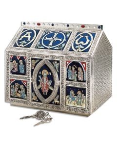 Tabernacle #4104-01E, Gold or Silver Plated Brass