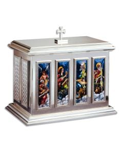 Tabernacle #4116, "The Evangelists," Gold or Silver Plated