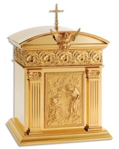Tabernacle #4220, Gold or Silver Plated Brass