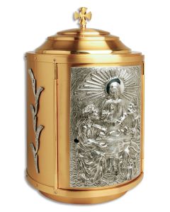 Tabernacle #671, Gold and Silver Plated