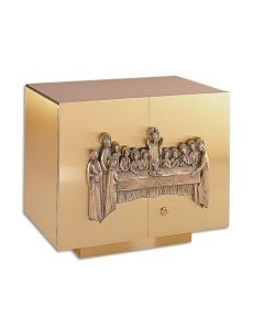Tabernacle #97TAB12 with Bas-Relief of the Last Supper