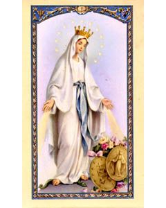 The Hail Mary Laminated Holy Card #800014