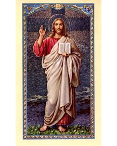 The Ten Commandments Laminated Holy Card #800016