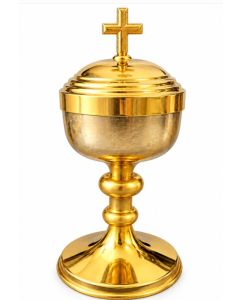 Used 6" Ciborium with Sterling Silver Cup & Lid