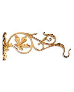 Wall Bracket #K664, 24k Gold or Silver Plate