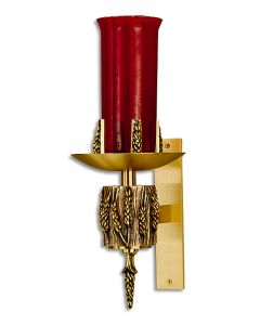 Wall Mounted Sanctuary Lamp #57BSL57, Bronze
