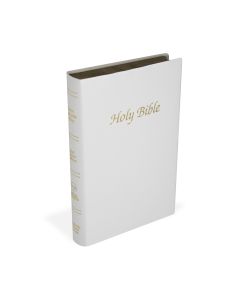White First Communion Bible #W2404/FCG